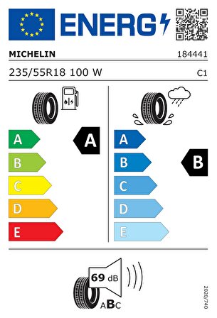 Michelin 235/55 R18 100W Primacy 4 Mo S1 Oto Yaz Lastiği 2023