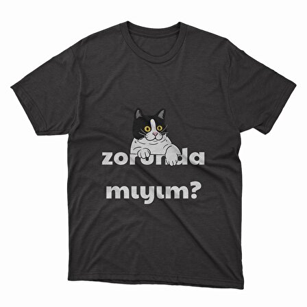 Zorunda Mıyım Unisex Tasarım Tişört