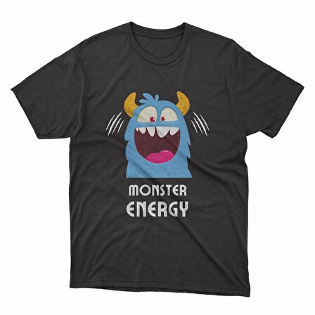 Monster Unisex Tasarım Tişört