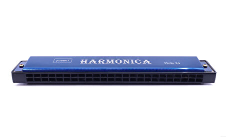 Harmonica Büyük Boy Mızıka Mavi