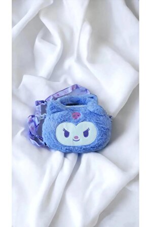 Sanrio Kuromi Cinnamonroll Kawai Peluş Kadın Çantası El Çantası Günlük Çanta Kozmetik Çanta