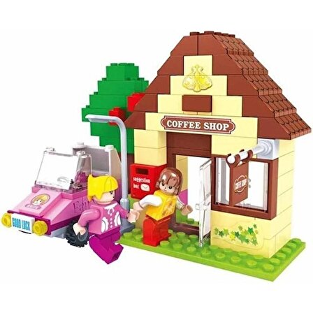 123 Parça Coffe Shop Fairy Land Kahve Dükkanı Lego Seti