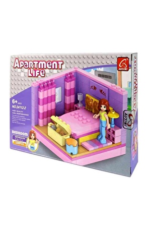 Oyuncak Ausini Apartment Life Yatak Odası 150 Parça Lego Seti