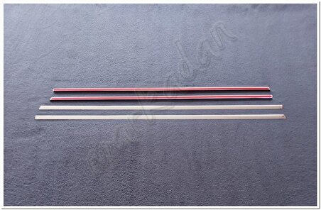 Markadan Suzuki Grand Vitara Krom Cam Çıtası 2006-2011 4 Parça Paslanmaz Çelik