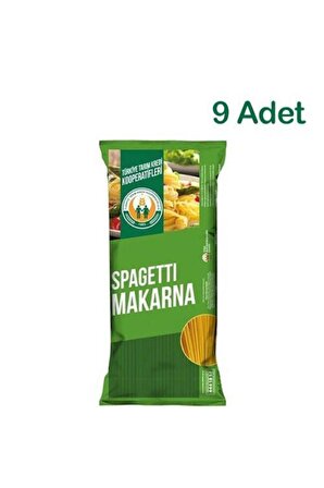Tarım Kredi Spagetti Makarna 500 Gr X 9 Adet