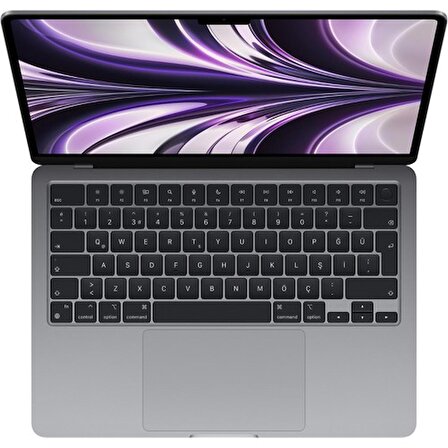 Apple MacBook Air M2 Çip 8GB 256GB SSD macOS 13" Taşınabilir Bilgisayar Uzay Grisi MLXW3TU/A