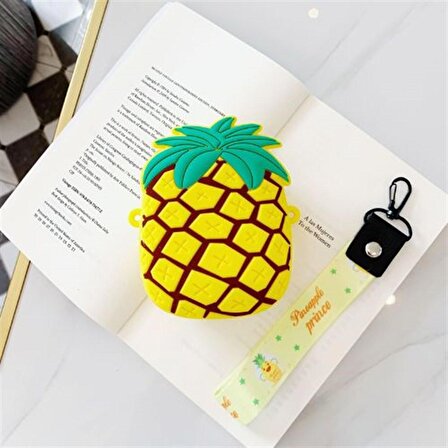 Ananas Tasarım Silikon Omuz Askılı Çanta