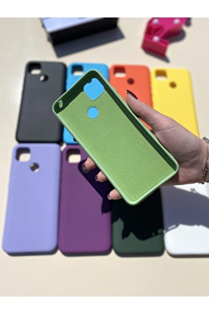 Xiaomi Redmi 9c Uyumlu Silikon Lansman Kılıf - Lila