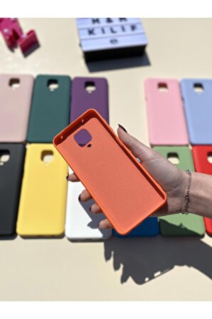 Xiaomi Redmi Note 9 Pro / 9s Kamera Korumalı Silikon Lansman Kılıf