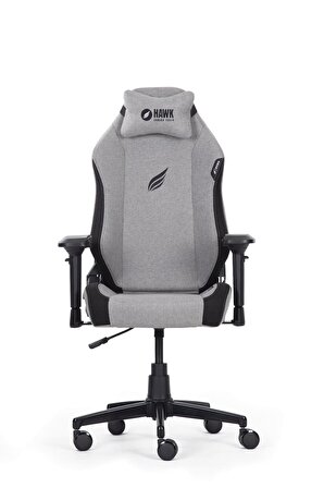 Hawk Gaming Chair Future Gray Mini Kumaş Oyuncu Koltuğu