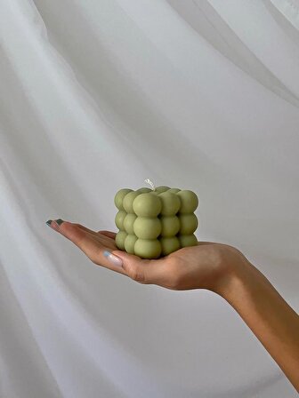 Yasemin Kokulu Bubble Model Mum - Yeşil