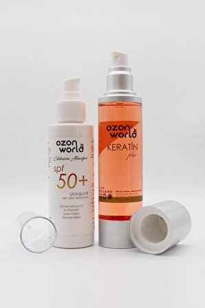 Ozonworld Keratin Plus + Ozonworld Güneş Kremi