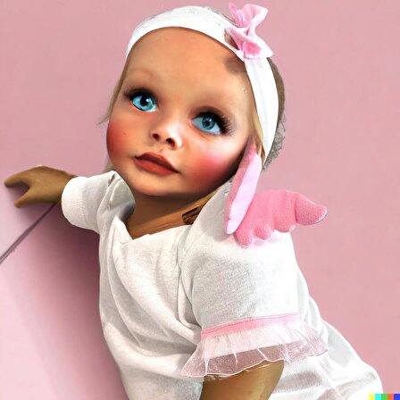 Angel Pink Duo Kız Bebek %100 Pamuklu Beyaz Unisex Body, Bebek Zıbın, Saç Bandanalı Set, Saç Bantlı, Bebek Atleti, Bebek Kıyafeti