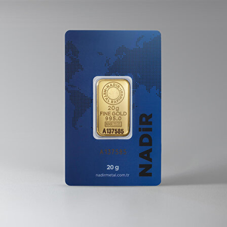 Nadir 20 Gram 995,0 Külçe Altın