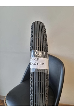 CROWN TYRES 250-18 Tt 6PR(TUBETYPE) Motorsiklet Lastiği SOLO GRİP1