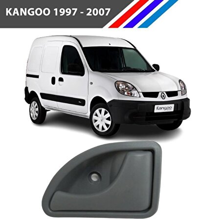Kangoo MK1 Kasa İç Açma Kolu Sağ Taraf Gri Renkli 1997 - 2007 M2068