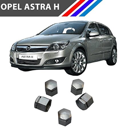 Opel Astra H Bijon Kapağı 5 Adetli Set Krom Renk 1008209 M1657-2
