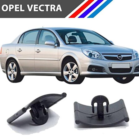 Opel Vectra Kaput İzalatör Klipsi 15 Adetli Paket M1658-3