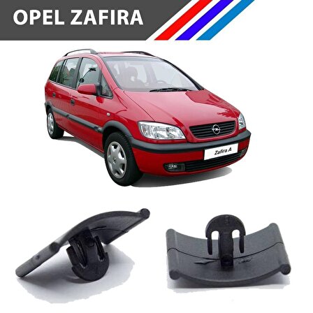 Opel Zafira Kaput İzalatör Klipsi 15 Adetli Paket M1658-4