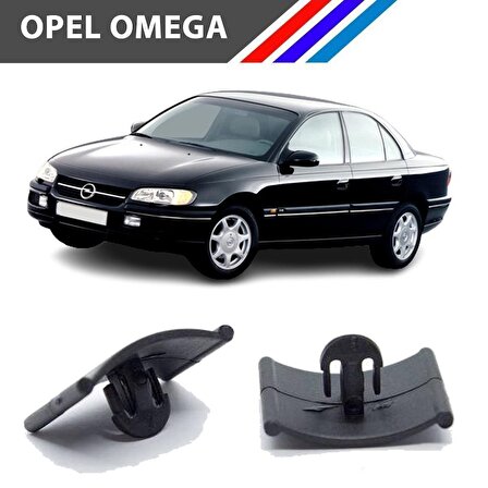 Opel Omega Kaput İzalatör Klipsi 15 Adetli Paket M1658-6