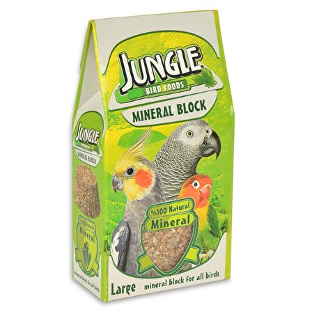 Jungle Minarel Blok Papağan Paraket Gaga Taşı Büyük