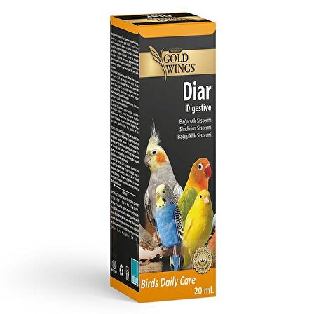 Gold Wings Premium Diar Digestive (Bağışıklık Sistemi) 20cc