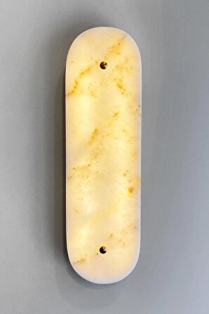 Marble Serisi Mermer Model Duvar Aplik Led Duvar Dekoratif Aydınlatma - 35x10cm