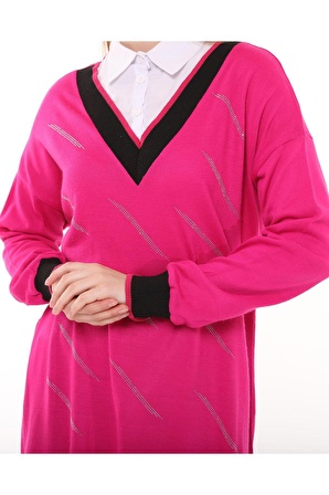 Morden Tunik - Pembe