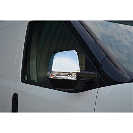 Opel Combo Krom Ayna Kapağı 2012-2018 2 Parça Paslanmaz Çelik