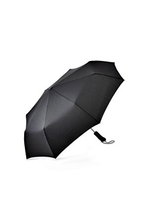 GÜNEŞAVM Siyah 8 Telli Rüzgarda Kırılmayan Şemsiye