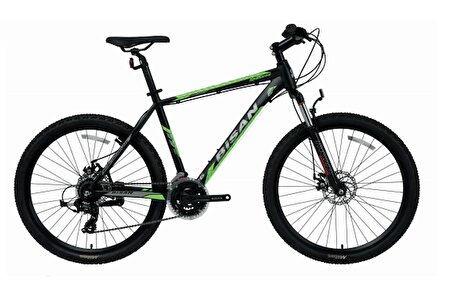 Bisan Mtx 7050 27.5-Jant V-Fren Dağ Bisikleti (Siyah-Yeşil)