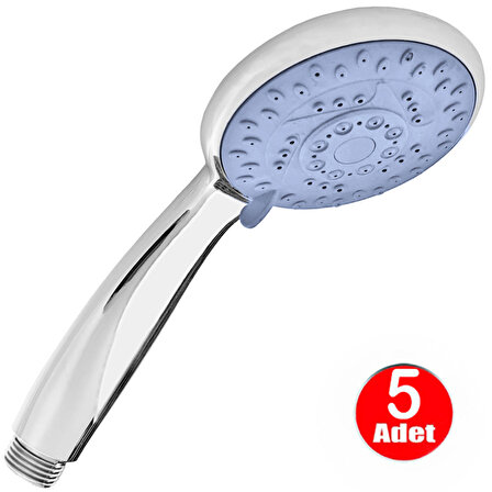 Aletçantam Banyo Duş Başlığı 4 Fonksiyonlu El Duşu Kafası Başı- 5 Adet