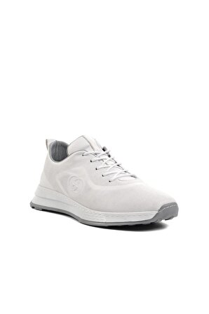 Stepica N422 Beyaz İçi Dışı Hakiki Deri Erkek Casual Ayakkabı