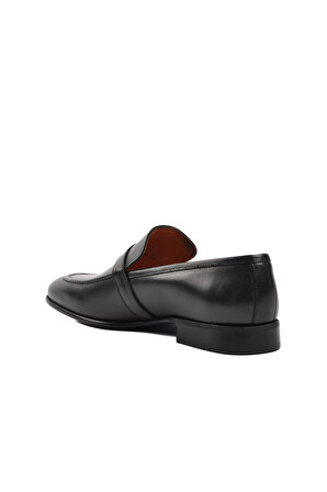Pierre Loti 4771 Siyah İçi Dışı Hakiki Deri Erkek Klasik Ayakkabı