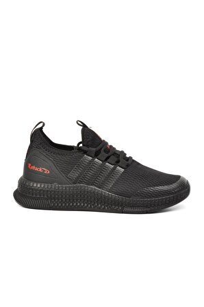 Stepica 4242 Siyah-Siyah Fileli Yazlık Kadın Spor Ayakkabı