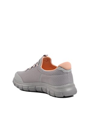 Walkway Flexible Buz-Pembe Comfort Fileli Kadın Yürüyüş Ayakkabısı