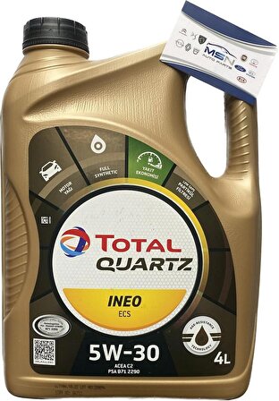 Total Quartz İneo ECS 5W-30 4 Litre Motor Yağı