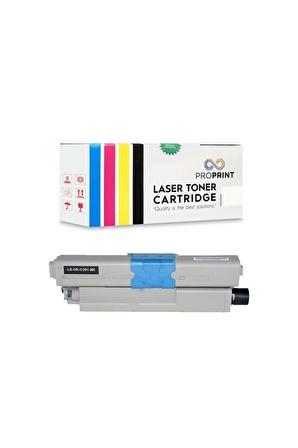 Proprint Oki C301 44973544 Siyah Muadil Toner 2200 Sayfa MC342dn