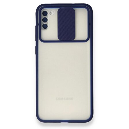 Samsung Galaxy M11 Kılıf Palm Buzlu Kamera Sürgülü Silikon