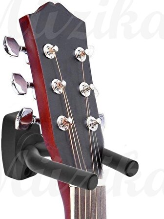 Gitar Bağlama Ukulele Duvar Askı Standı + Dübel ve Vida dahil