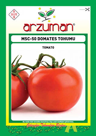 Arzuman Domates Tohumu (MSC-50) ( 1.250 Adet Tohum)