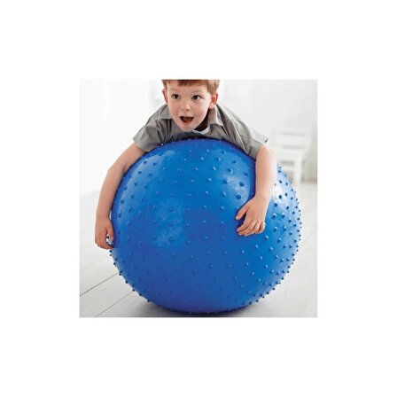 Tırtıklı Pilates Ve Rehabilitasyon Topu Mavi
