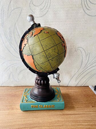 Dünya Küre Kitap Küre masa saati ev ve ofis hediyeleri