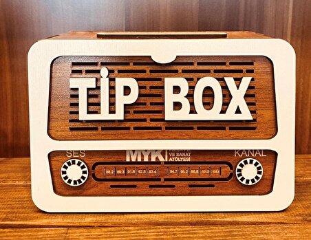 Tip Box Bahşiş Kutusu nostalji Tıp Box 