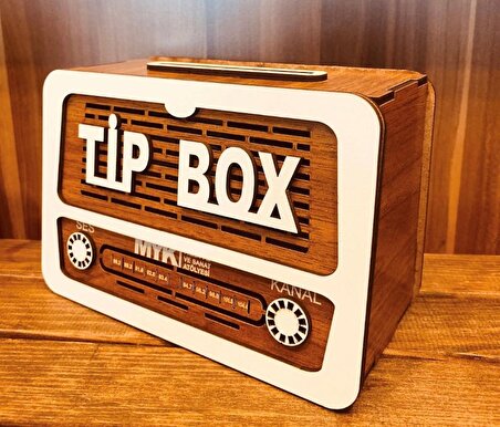 Tip Box Bahşiş Kutusu nostalji Tıp Box 