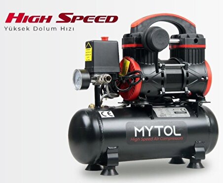 Mytol MYK0061 1.0 Hp 6 L Yüksek Hızlı Kompresör