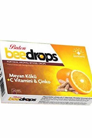 Balen Beedrops Meyan Kökü C Vitamini ve çinko 24 Drops