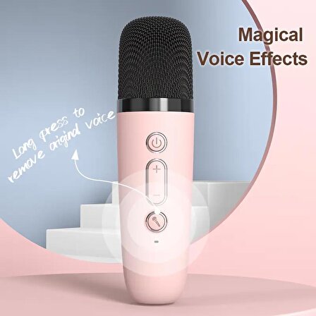 Karaoke Bluetooth Speaker Hoparlör Taşıma Aparatlı Mikrofonlu