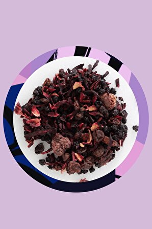 Mim and More Berry Tea - Böğürtlenli Hibiskus Çayı 50 gr