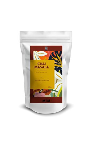 Mim and More Chai Masala Tea - Baharatlı Seylan Çayı 100 gr